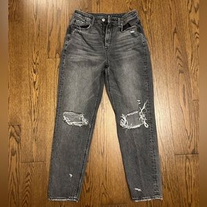 American Eagle High Rise Straight Leg Jeans